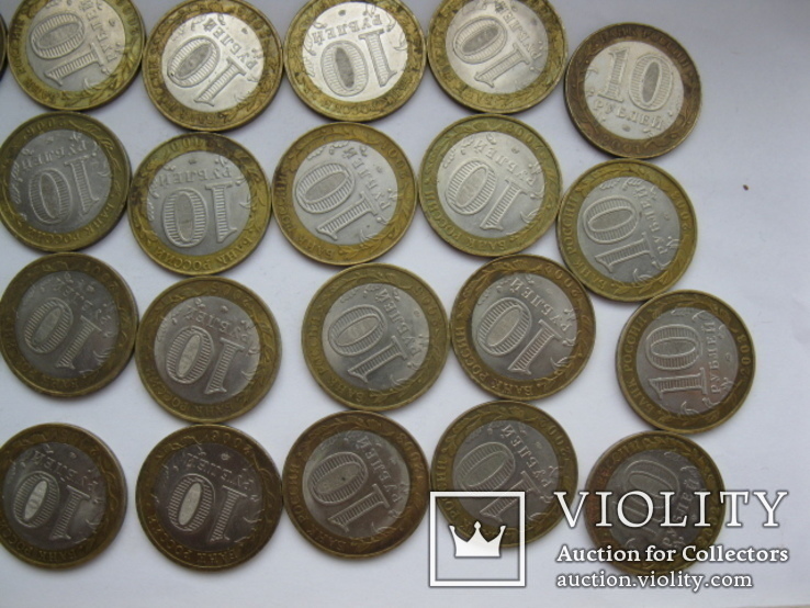 28 монет биметал Россия, фото №9