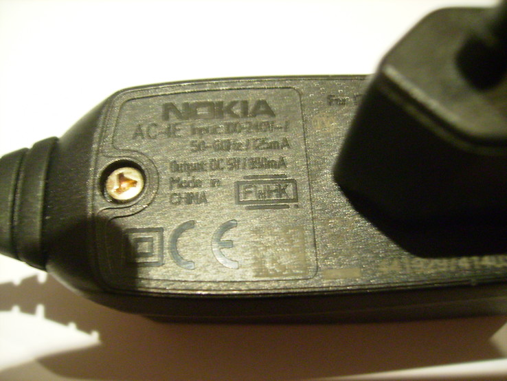 Оригинальное зарядное устройство Nokia AC-4E, photo number 4