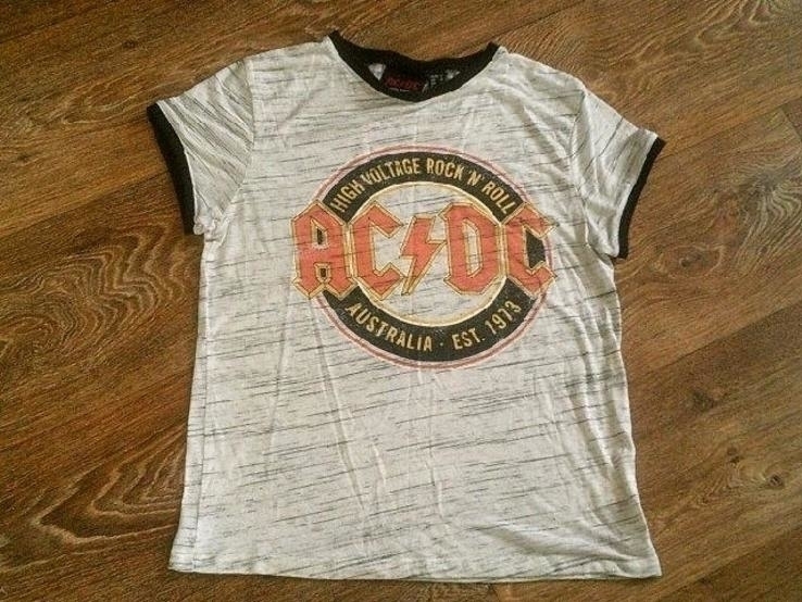 AC/DC - фирменная футболка, фото №3