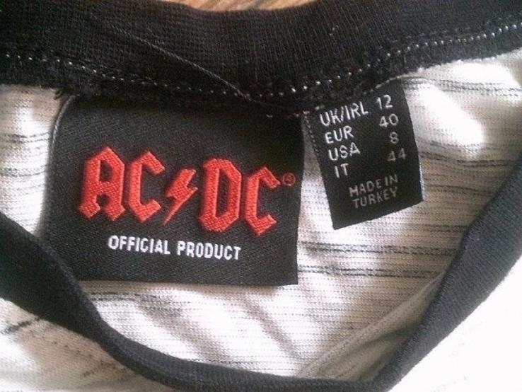 AC/DC - фирменная футболка, фото №6
