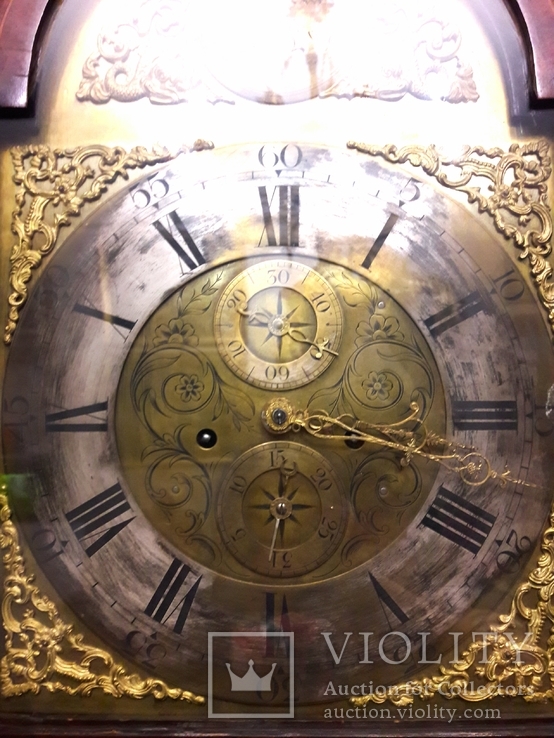 Английские напольные часы XVIII века, фото №2