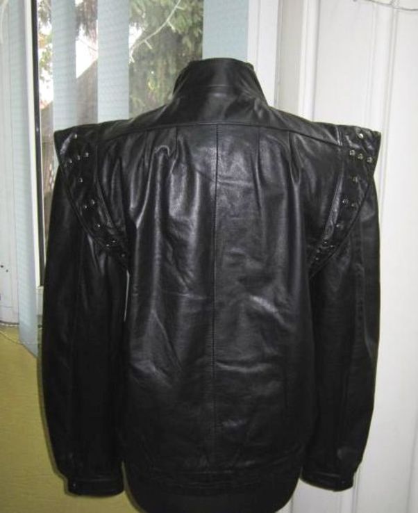 Модная оригинальная женская кожаная куртка ECНTES LEDER. Лот 295, фото №4