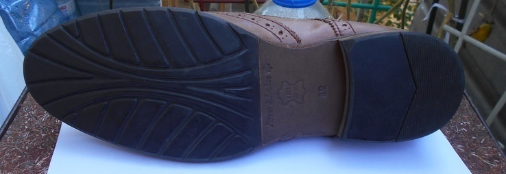Новые кожаные туфли Rover and Lakes (Германия). Стиль Oxford. 42-й размер., фото №5