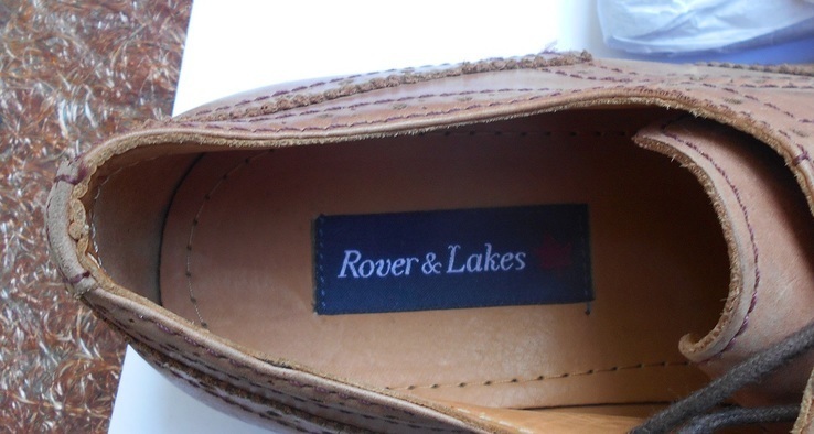 Новые кожаные туфли Rover and Lakes (Германия). Стиль Oxford. 42-й размер., фото №6