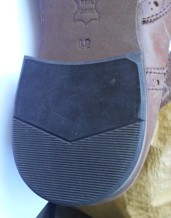 Новые кожаные туфли Rover and Lakes (Германия). Стиль Oxford. 42-й размер., фото №8