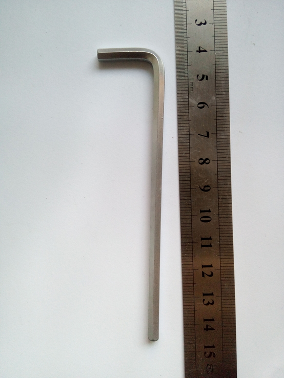 Ключ L образный шестигранный 4мм