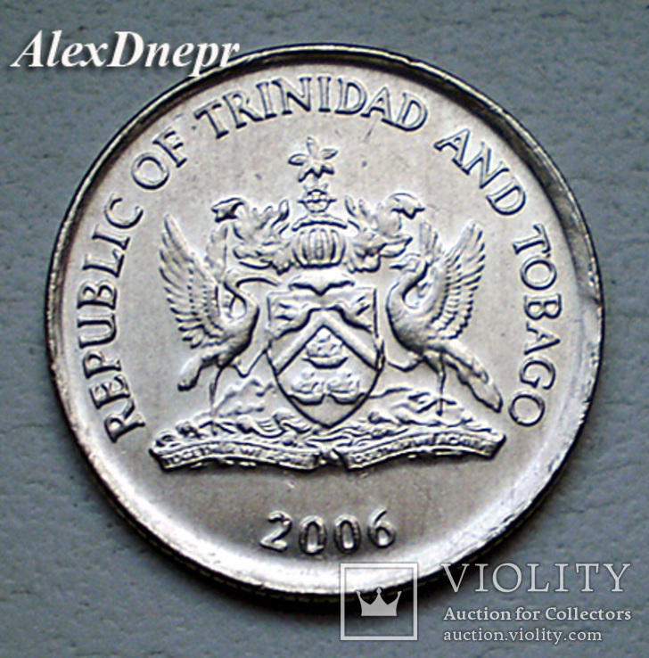 Тринидад и Тобаго, 10 центов 2006, фото №3