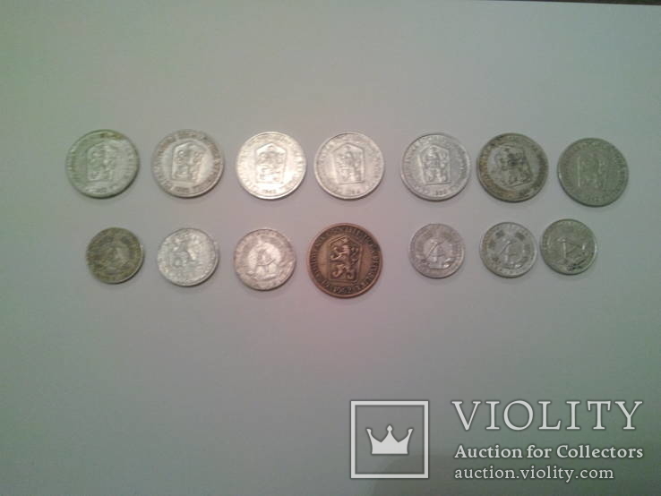Монети Чехословаччини і НДР, фото №3
