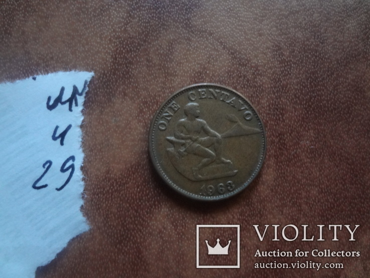 1 центаво 1963 Филлипины  (М.5.29)~, фото №4