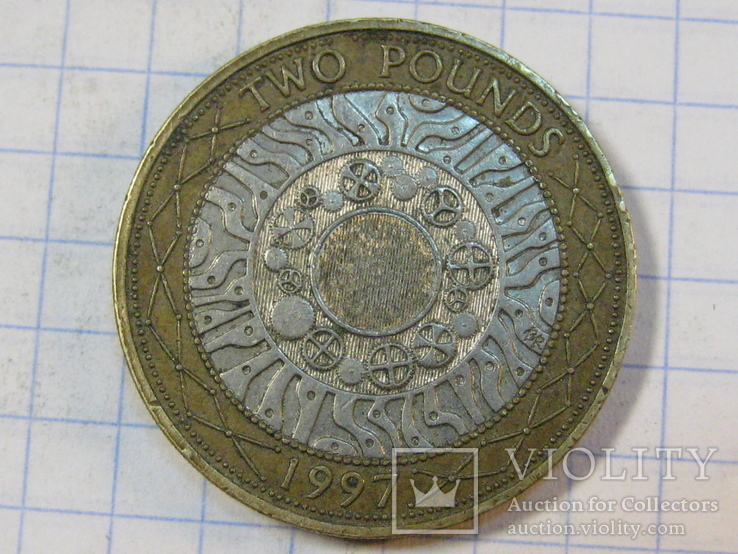 Великобритания 2 фунта, 1997