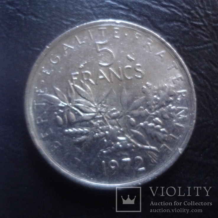 5 франков 1972 Франция      (Ч.4.6)~, фото №2