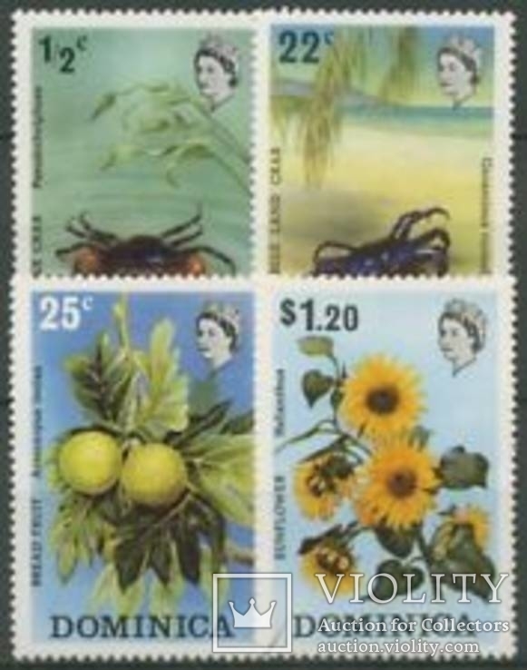 Доминика 1973 флора фауна