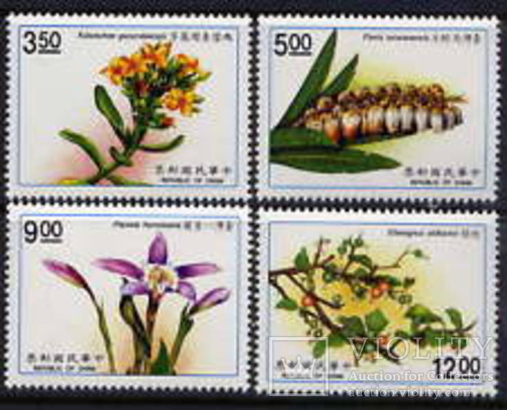 Тайвань 1991 флора