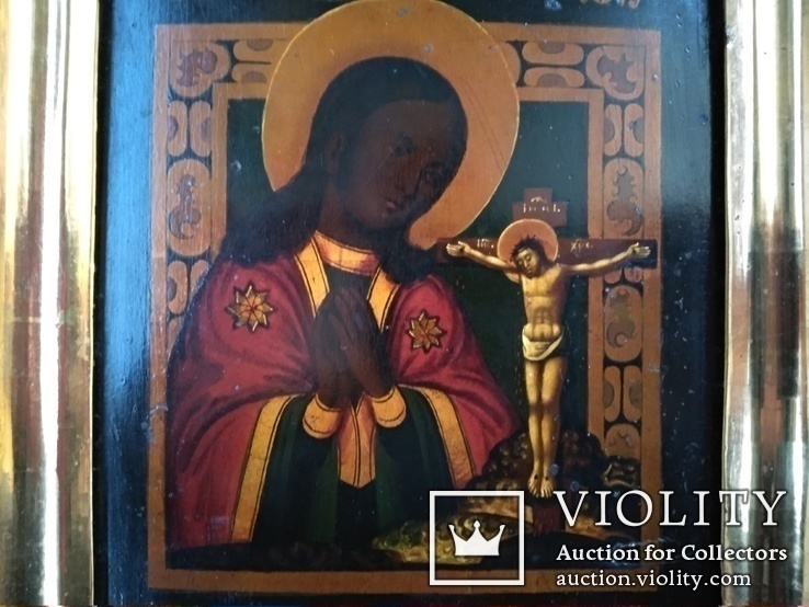 Икона Ахтырской Божией матери (в киоте)., фото №5