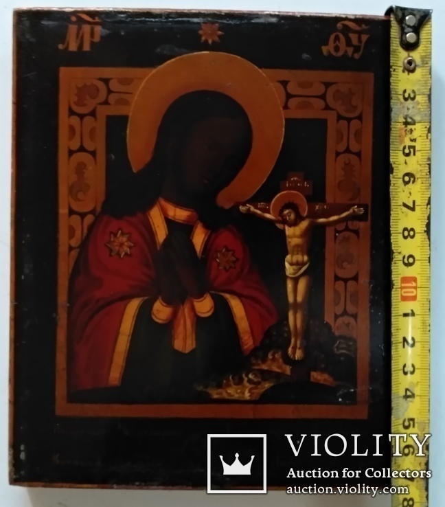 Икона Ахтырской Божией матери (в киоте)., фото №8