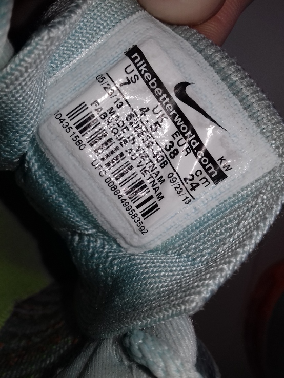 Кросовки Nike Flyknit Max (Розмір-38\24.5), фото №11