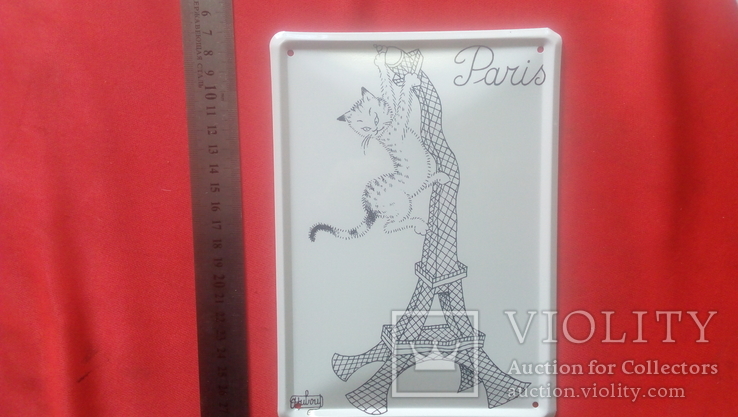  табличка "Кот в Париже"