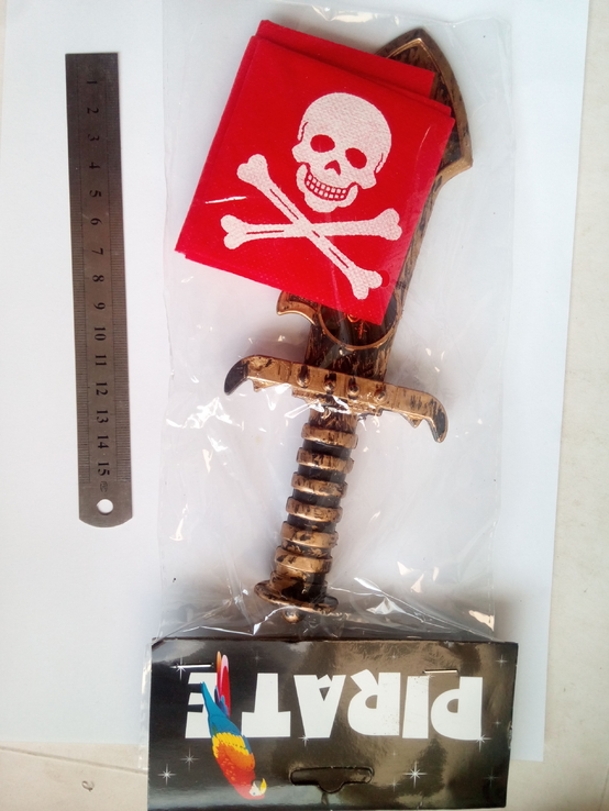 Набор пирата (бондана, кинжал), фото №3