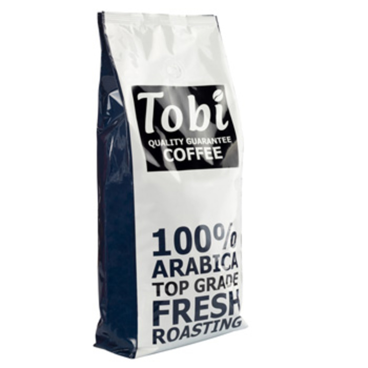 Премиум кофе в зернах свежей обжарки Tobi coffee - 1 кг