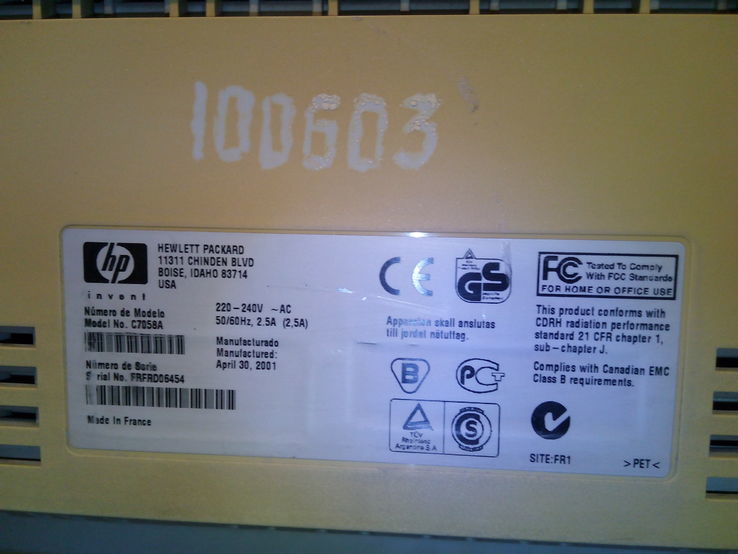 Форматер плата форматирования HP LaserJet 2200d Duplex, фото №5