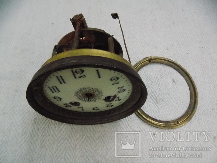 Механізм французького накамінного годинника під ремонт, фото №2