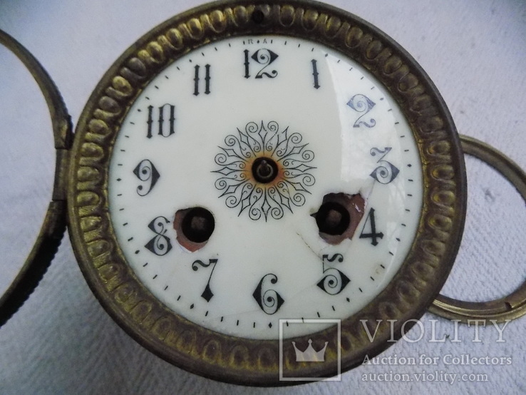 Механізм французького накамінного годинника під ремонт, фото №5
