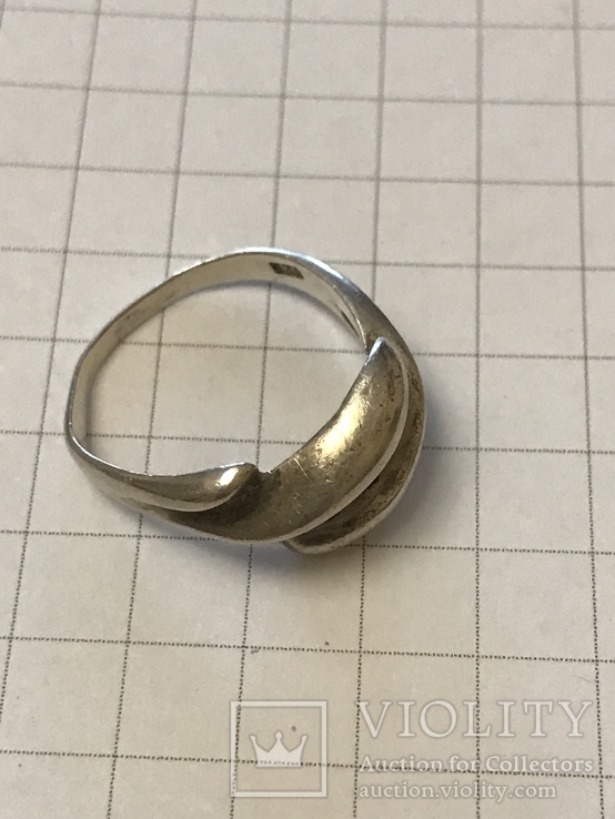 Серебряное кольцо 925 проба, фото №3