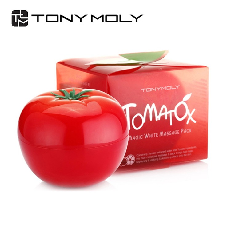 Осветляющая массажная маска с экстрактом помидора Tony Moly (Корея), photo number 2