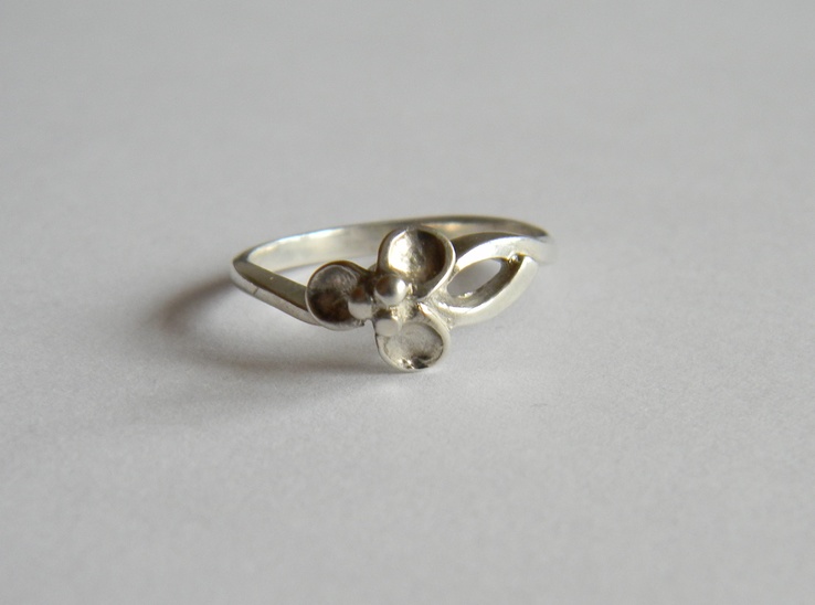 Серебряное кольцо, Серебро 925 пробы,  Размер 17, фото №7