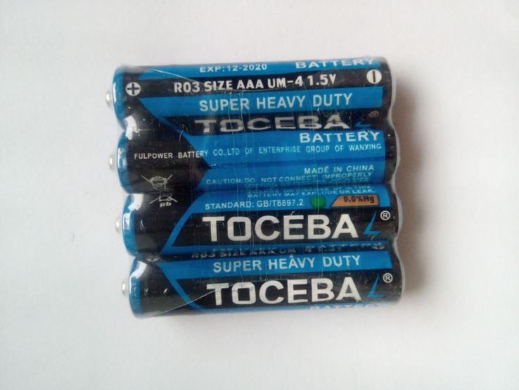 Батарейка ААА TOCEBA 4шт