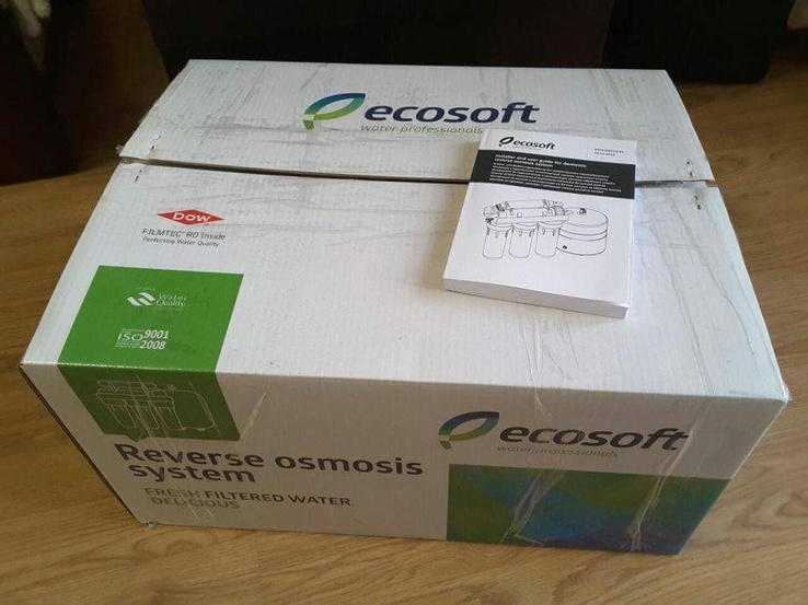 Filtr, system oczyszczania wody zvorotnogo osmosu Ecosoft MO650ECOSTD*M