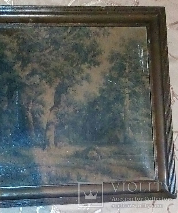 Картина  Дубовая Роща И.Шишкина . Репродукция, фото №5