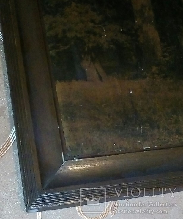 Картина  Дубовая Роща И.Шишкина . Репродукция, фото №7