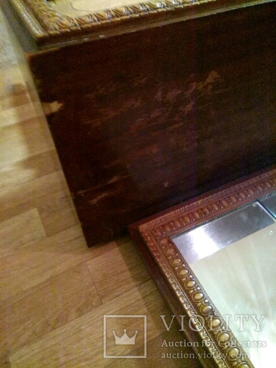 Будуарный столик с зеркалом + 2 тумбочки., фото №5