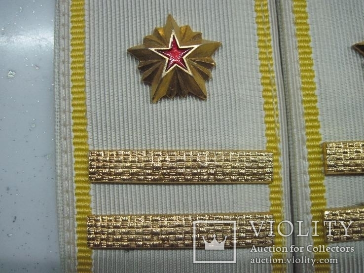 Погоны таможни СССР на белую рубашку, фото №4