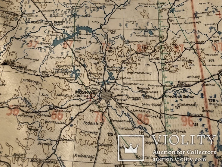 Карта Люфтваффе 1940 год, фото №8