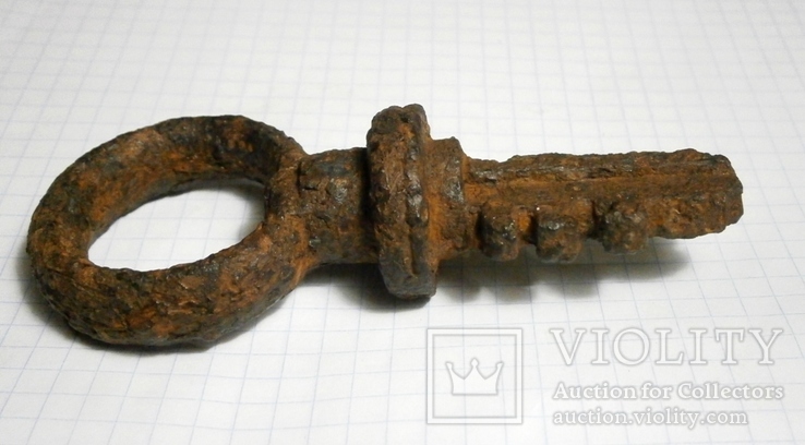 Древний ключ замка 2 шт, фото №6