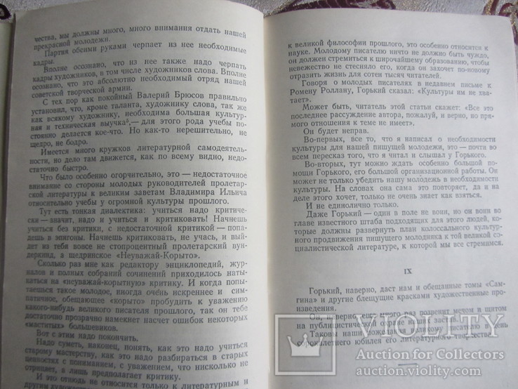 А. Луначарский, Статьи о Горьком, фото №5