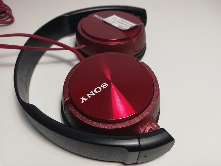 Наушники Sony MDR-ZX310 RED Оригинал (код 446), фото №2