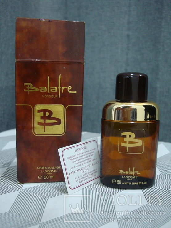 Balafre Monsieur lancome after shave 50 мл