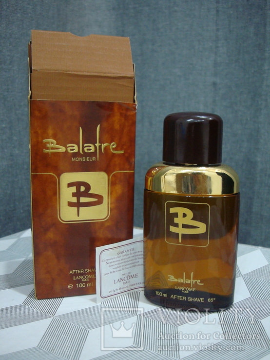 Balafre Monsieur lancome after shave 100 мл, фото №2