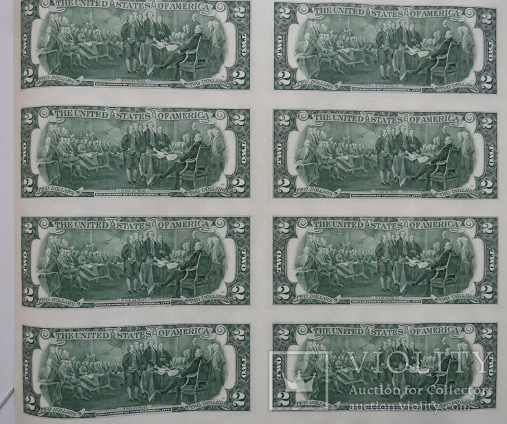Купюра 32. 2 Доллара купюра 2013 года. 2 Доллара купюра 2013 подлинность. Неразрезанный лист банкнот России. Неразрезанные банкноты.