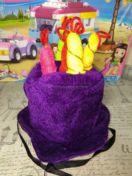 Шляпа - Тортик для куклы или пупса (беби борн) из Англии, numer zdjęcia 2