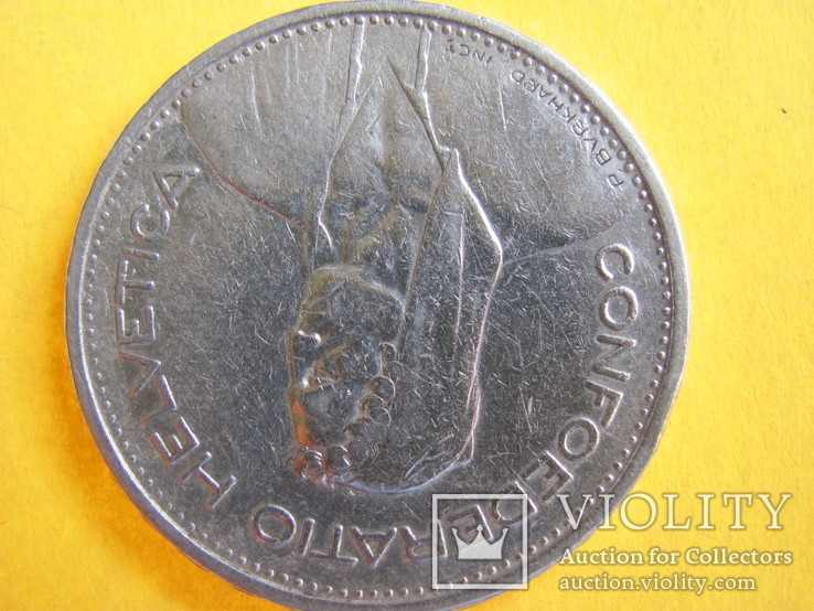 5 франков 1932 год Швейцария, фото №8