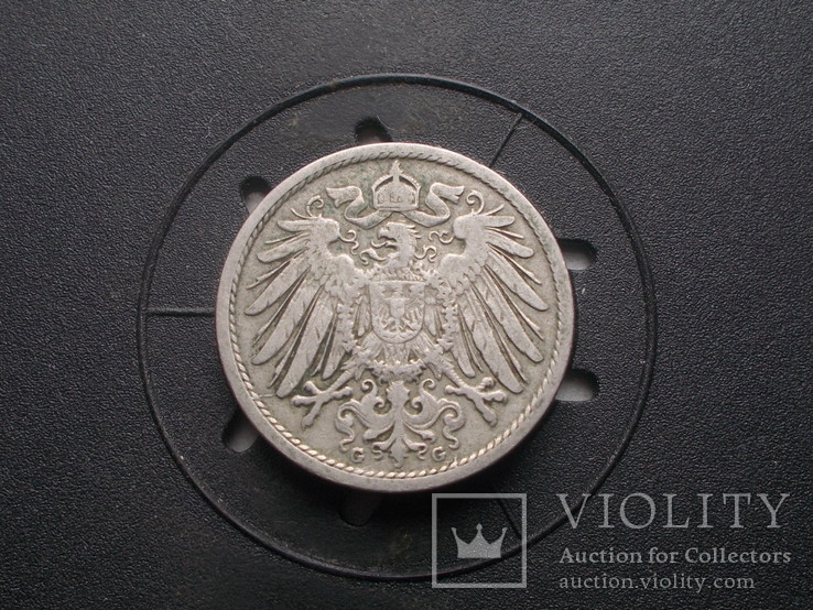Германия 10 пфеннинг 1900 G, фото №3