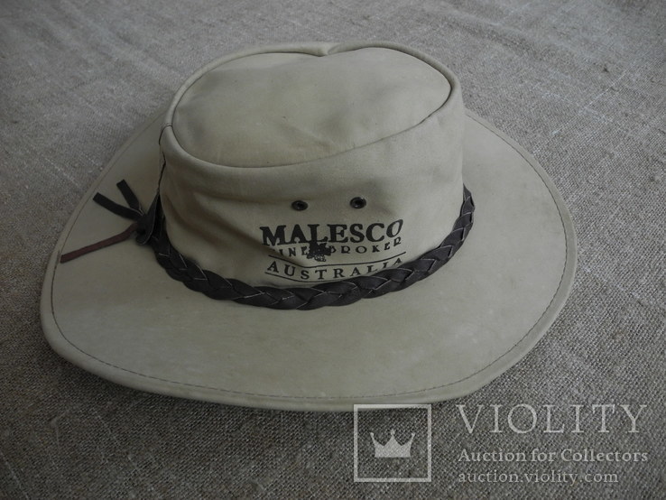 Шляпа кожаная вестерн JACARU p. M ( Australia ) Новое оригинал, photo number 6