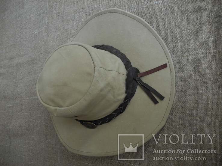 Шляпа кожаная вестерн JACARU p. M ( Australia ) Новое оригинал, photo number 8