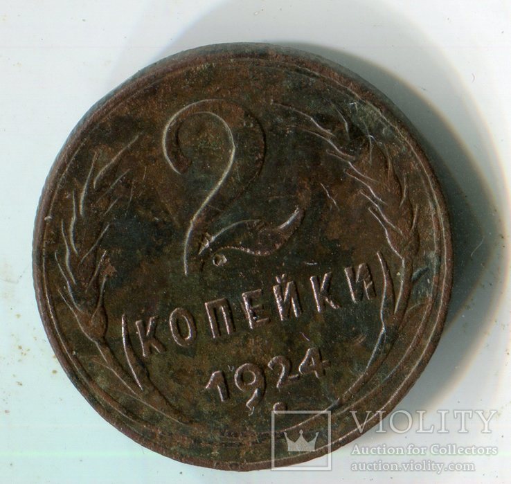 2 копейки 1924г., фото №2