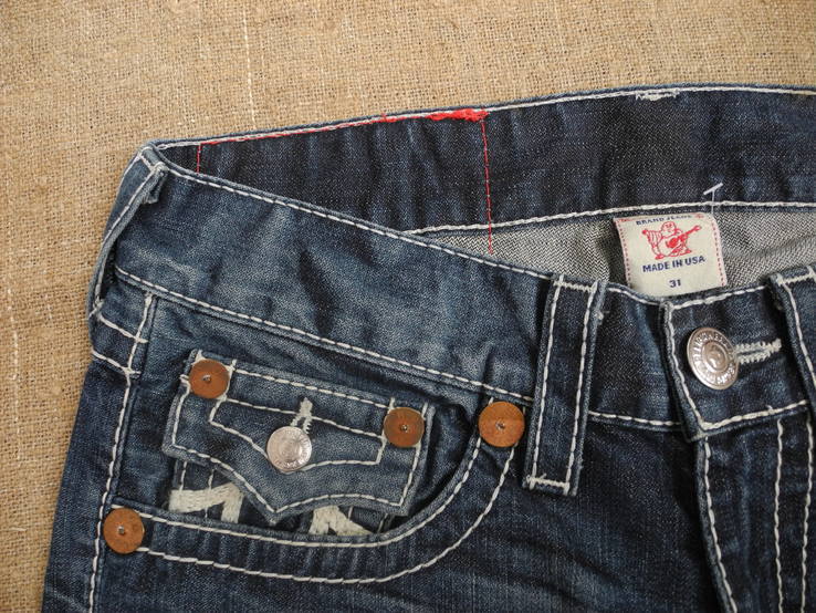 Джинсы True Religion 31/34  USA ( НОВОЕ ), фото №6