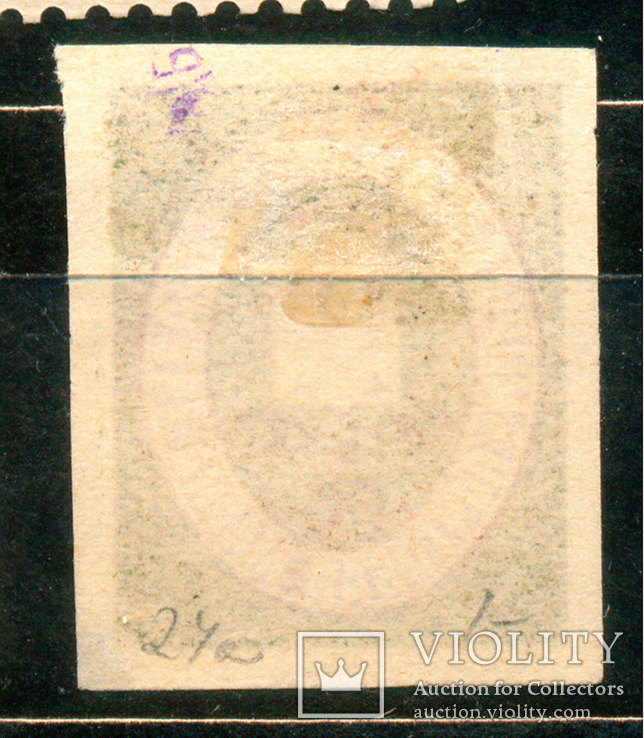 Земство 1891 Моршанской Земской Управы Почтовая марка 5 коп, Лот 3319, фото №3